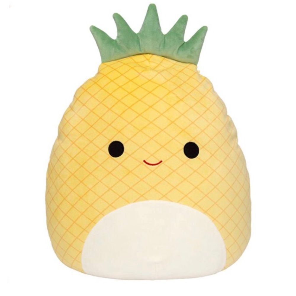 Squishmallows 12 Inch Pineapple Maui Stuffed Animal Toy Plush